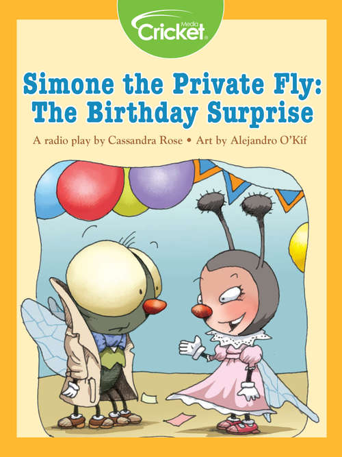 Book cover of Simone the Private Fly: The Birthday Surprise