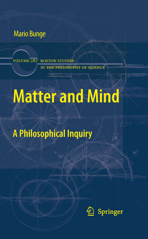 Book cover of Matter and Mind