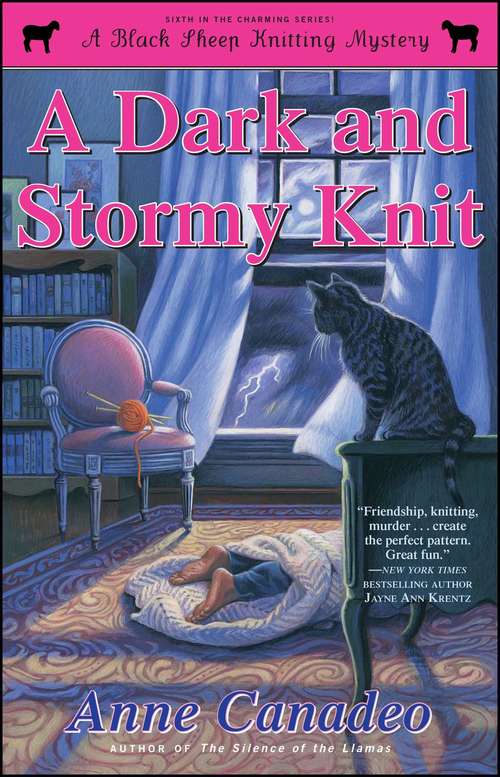Book cover of A Dark and Stormy Knit