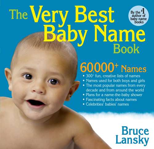 Book cover of The Very Best Baby Name Book
