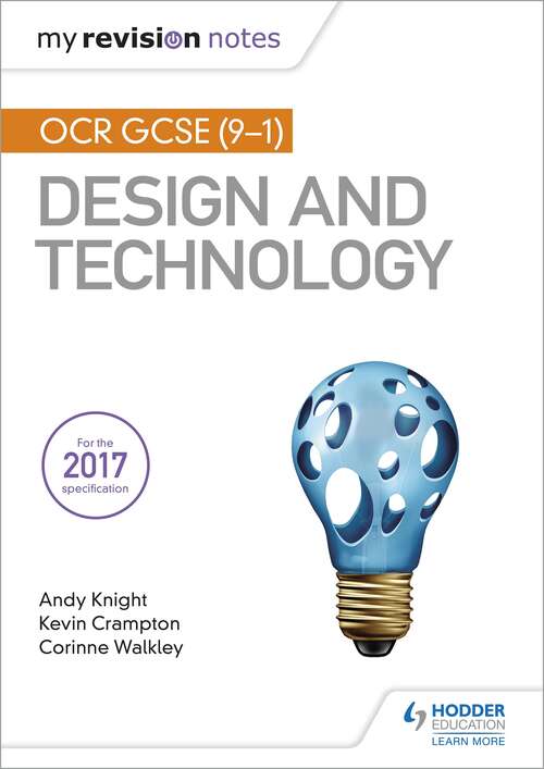 Book cover of My Revision Notes (9-1) Design and Technology: Ocr Gcse (9-1) Design And Technology Epub
