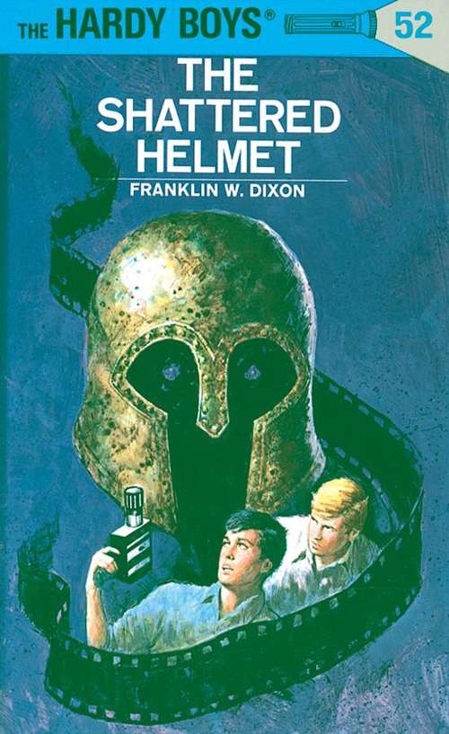 Book cover of The Shattered Helmet (Hardy Boys #52)