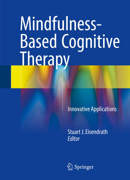 Book cover of Mindfulness-Based Cognitive Therapy