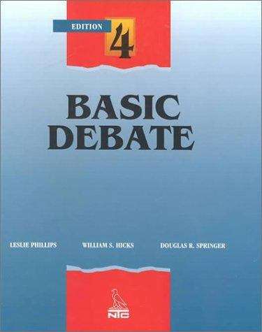 Basic Debate (4th edition)