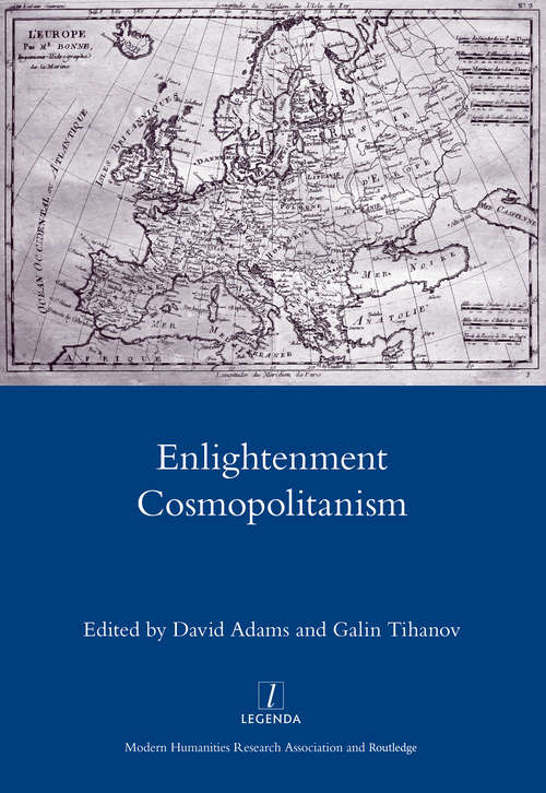 Book cover of Enlightenment Cosmopolitanism