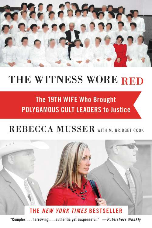 Book cover of The Witness Wore Red