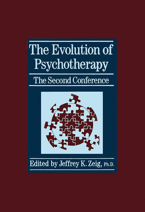 Book cover of The Evolution Of Psychotherapy: The Third Conference