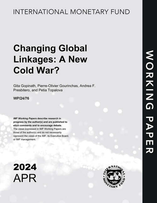 Book cover of Changing Global Linkages: A New Cold War?