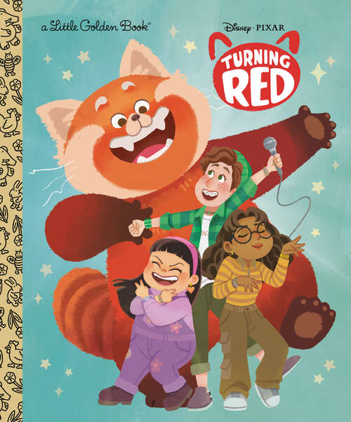 Book cover of Disney/Pixar Turning Red Little Golden Book (Little Golden Book)