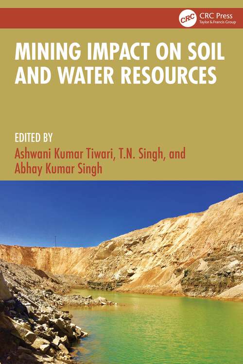 Book cover of Mining Impact on Soil and Water Resources (1)