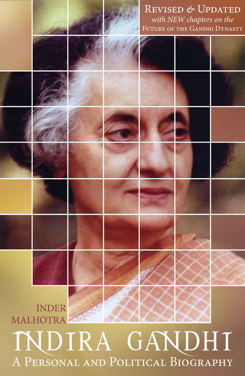 Book cover of Indira Gandhi: A Personal and Political Biography