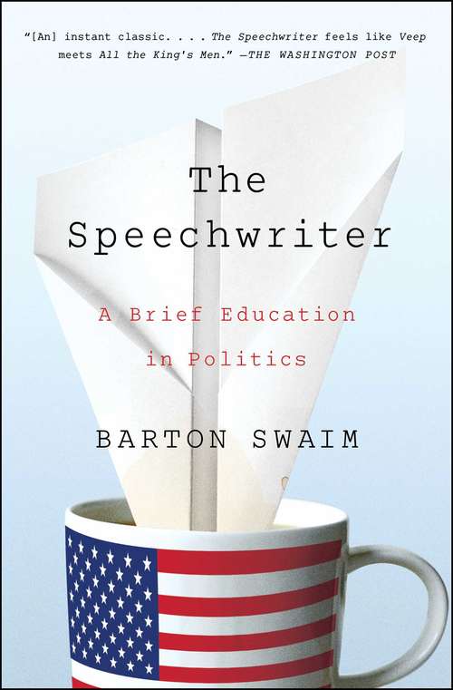 Book cover of The Speechwriter