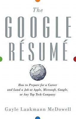 Book cover of The Google Resume