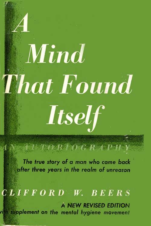 Book cover of A Mind that Found Itself
