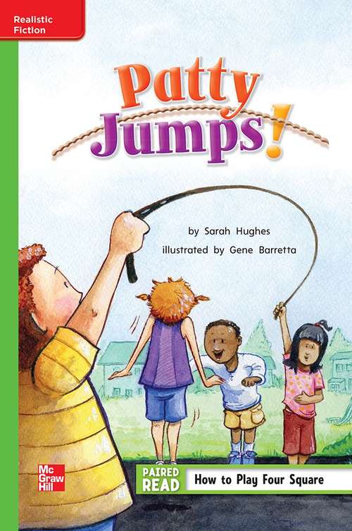 Book cover of Patty Jumps! [Beyond Level, Grade 1]
