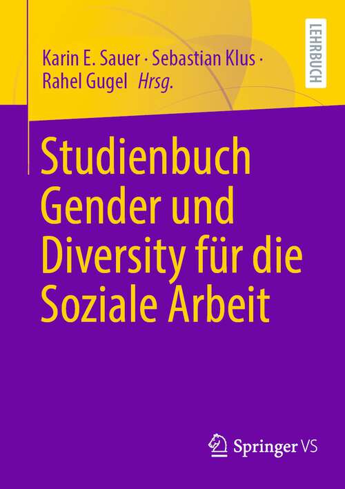 Book cover of Studienbuch Gender und Diversity für die Soziale Arbeit (2024)
