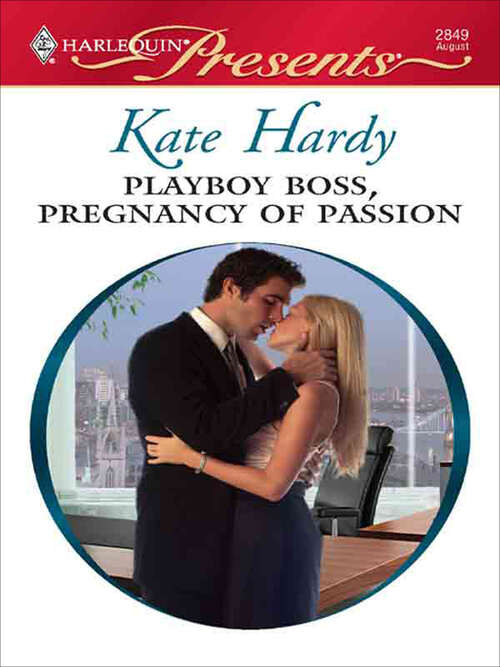 Book cover of Playboy Boss, Pregnancy of Passion