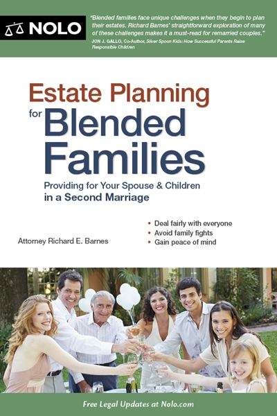Book cover of Estate Planning for Blended Families