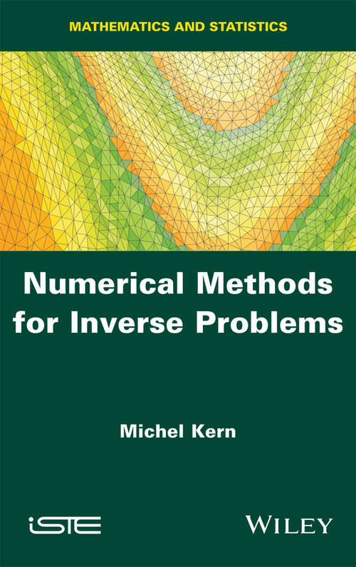 Book cover of Numerical Methods for Inverse Problems