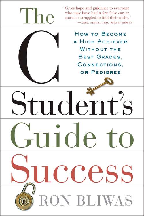 Book cover of The C Student's Guide to Success