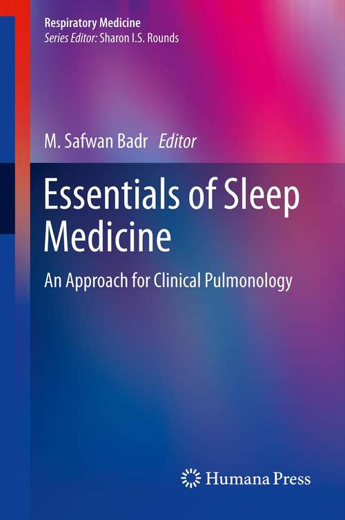 Book cover of Essentials of Sleep Medicine