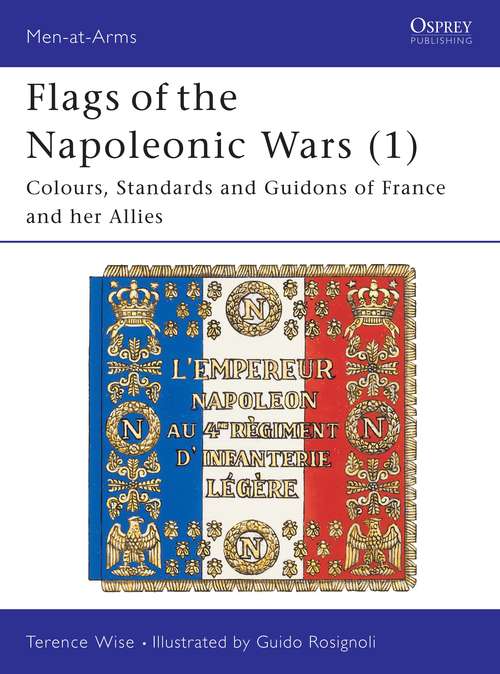 Book cover of Flags of the Napoleonic Wars