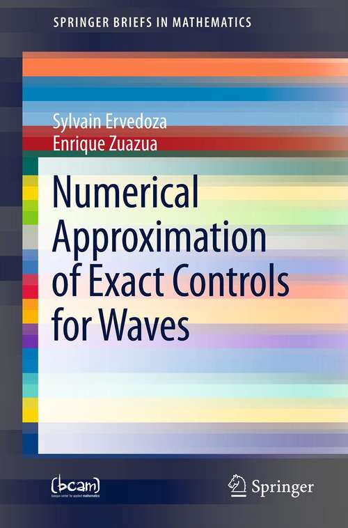 Book cover of Numerical Approximation of Exact Controls for Waves
