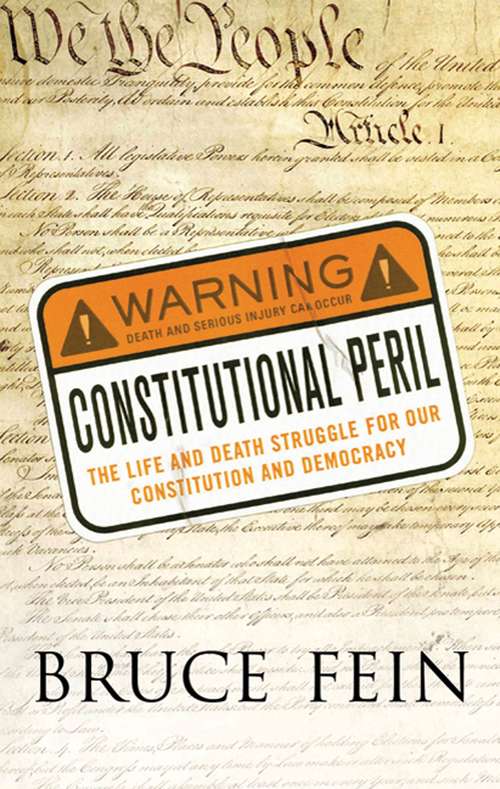 Book cover of Constitutional Peril