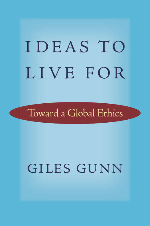 Book cover of Ideas to Live For