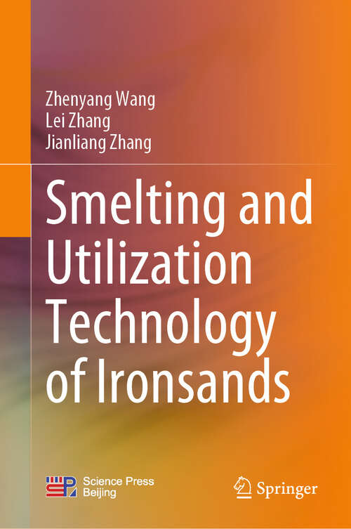 Book cover of Smelting and Utilization Technology of Ironsands