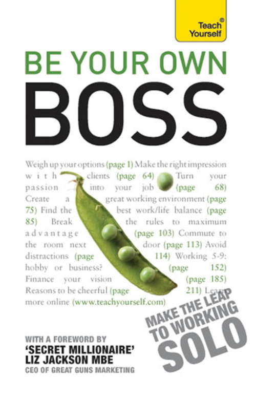 Book cover of Be Your Own Boss: Teach Yourself