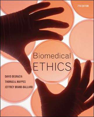 Book cover of Biomedical Ethics (Seventh Edition)