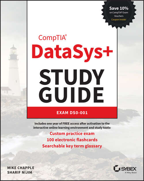 Book cover of CompTIA DataSys+ Study Guide: Exam DS0-001