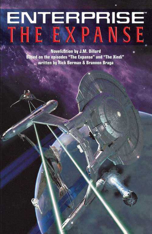 Book cover of The Star Trek: Enterprise: The Expanse