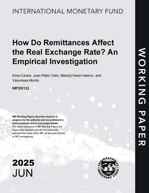 Book cover of How Do Remittances Affect the Real Exchange Rate? An Empirical Investigation