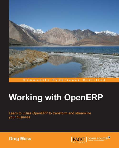 Book cover of Working with OpenERP