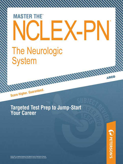 Book cover of Master the NCLEX-PN : The Neurologic System