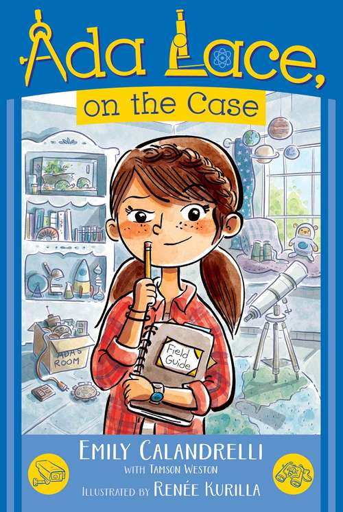 Book cover of Ada Lace, on the Case (An Ada Lace Adventure #1)