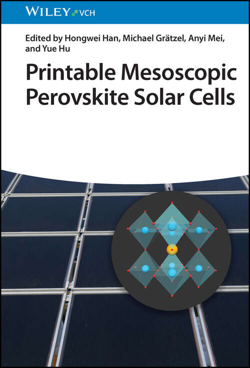 Book cover of Printable Mesoscopic Perovskite Solar Cells