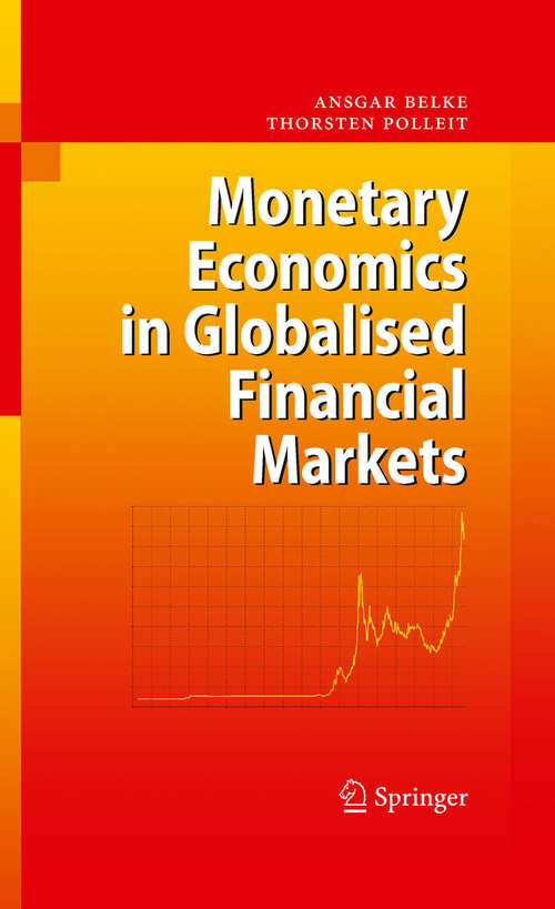 Book cover of Monetary Economics in Globalised Financial Markets
