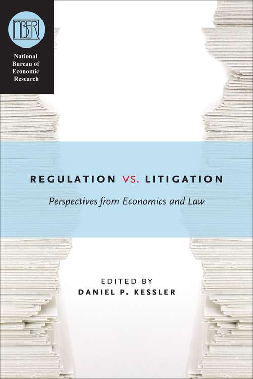 Book cover of Regulation versus Litigation: Perspectives from Economics and Law