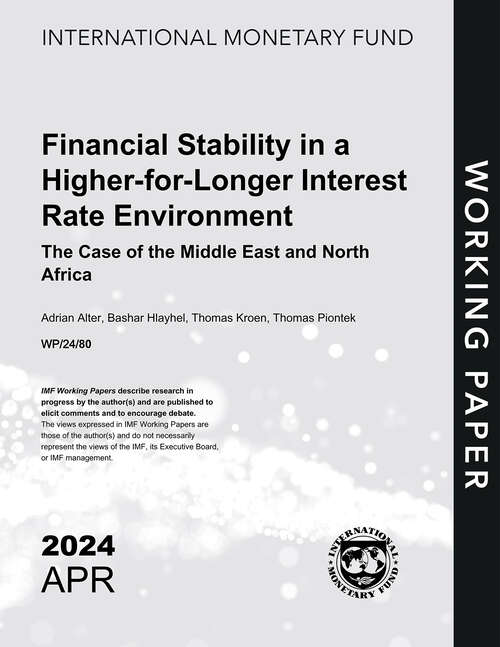 Book cover of Financial Stability in a Higher-for-Longer Interest Rate Environment The Case of the Middle East and North Africa