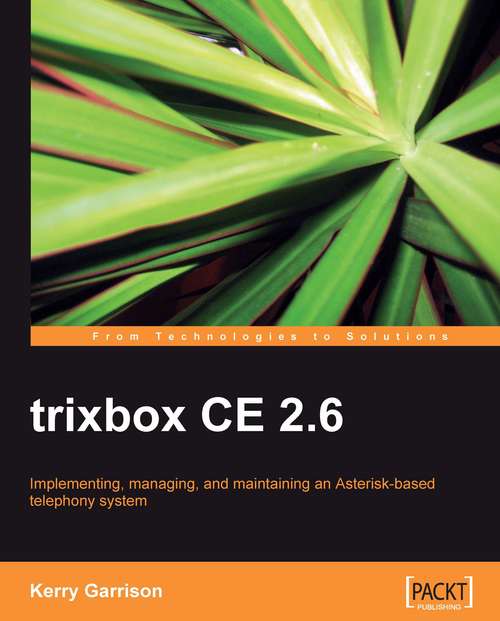 Book cover of trixbox CE 2.6