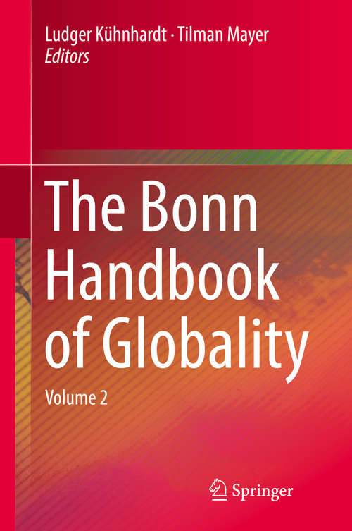 Book cover of The Bonn Handbook of Globality: Volume 2 (1st ed. 2019)