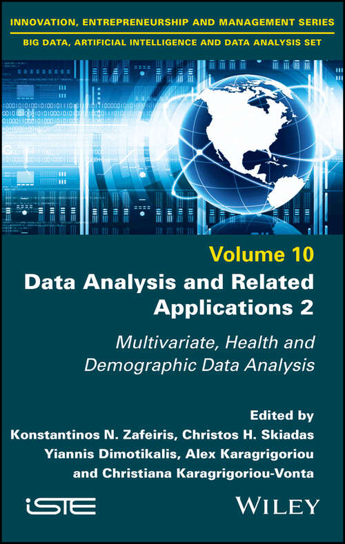 Book cover of Data Analysis and Related Applications, Volume 2: Multivariate, Health and Demographic Data Analysis