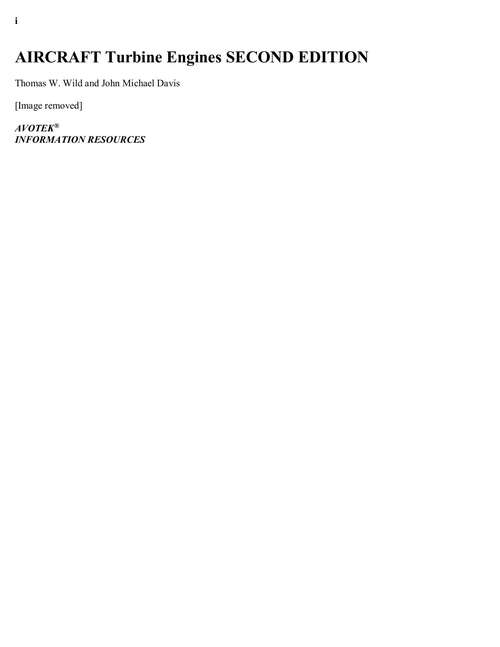 Book cover of Aircraft Turbine Engines (Second Edition)