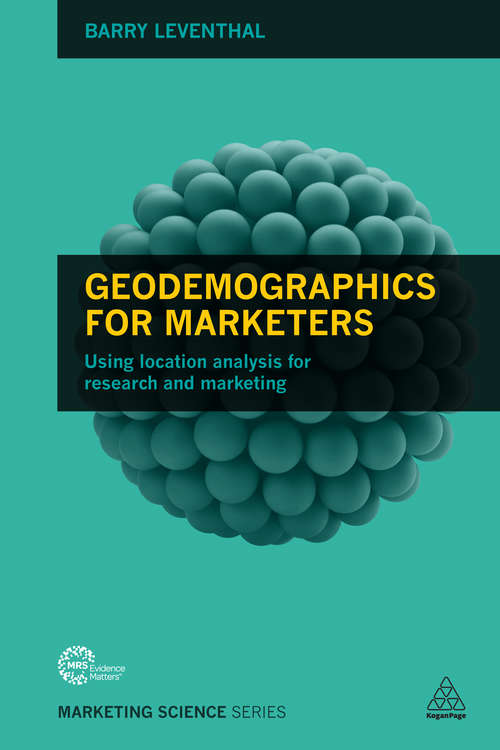 Book cover of Geodemographics for Marketers