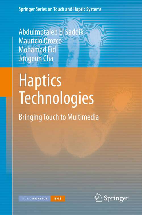 Book cover of Haptics Technologies