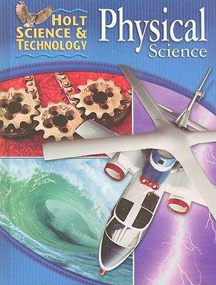 Book cover of Holt Science & Technology: Physical Science