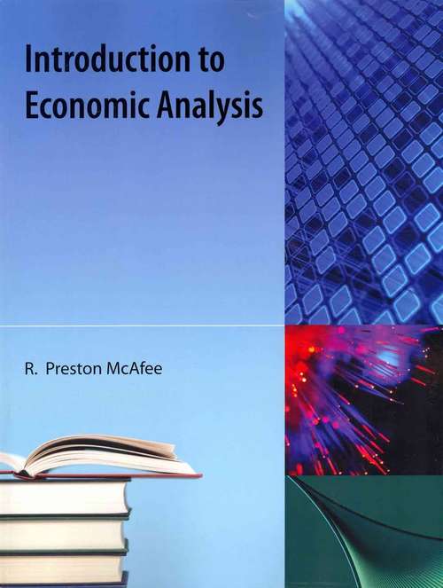 Book cover of Introduction to Economic Analysis